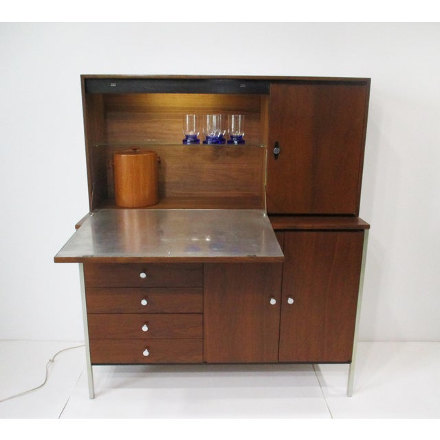 Rare Paul McCobb 2pc. Bar by H. Saks and Sons For Sale - Image 18 of 18