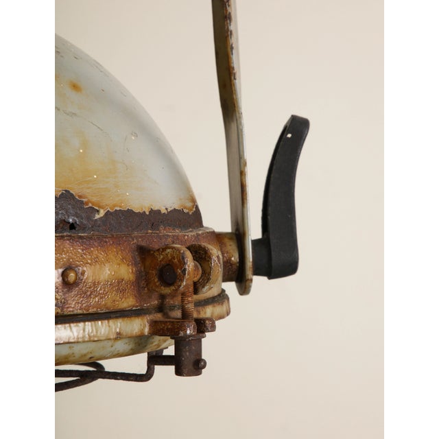 Vintage Industrial Pendant Light, C. 1950 For Sale - Image 10 of 13