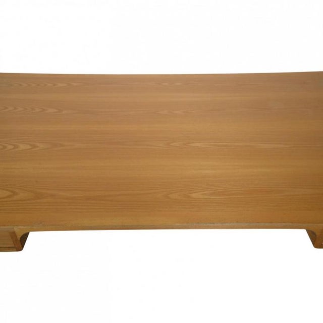 Wood Elm Desk by Bernt Petersen, 1970s For Sale - Image 7 of 18