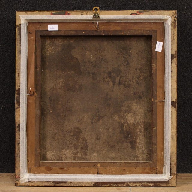 Madonna and Child, 1740, Small Oil on Canvas, Framed For Sale - Image 13 of 16