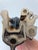 1990s Vintage MCM Doberman Pinscher & Puppy Ceramic Figurine For Sale - Image 5 of 5