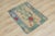 Size: 2.2 x 3 ft ( 68 x 92 cm) 26 x 36 inches Color: Organic Natural Dye ( Blue,Green,Brown,Cream ) Material: 100% Hand...