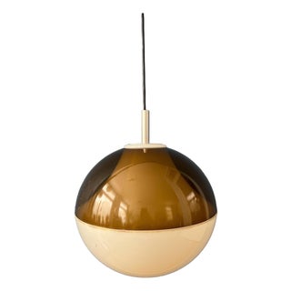 Vintage Space Age Pendant Lamp in Acrylic Glass For Sale