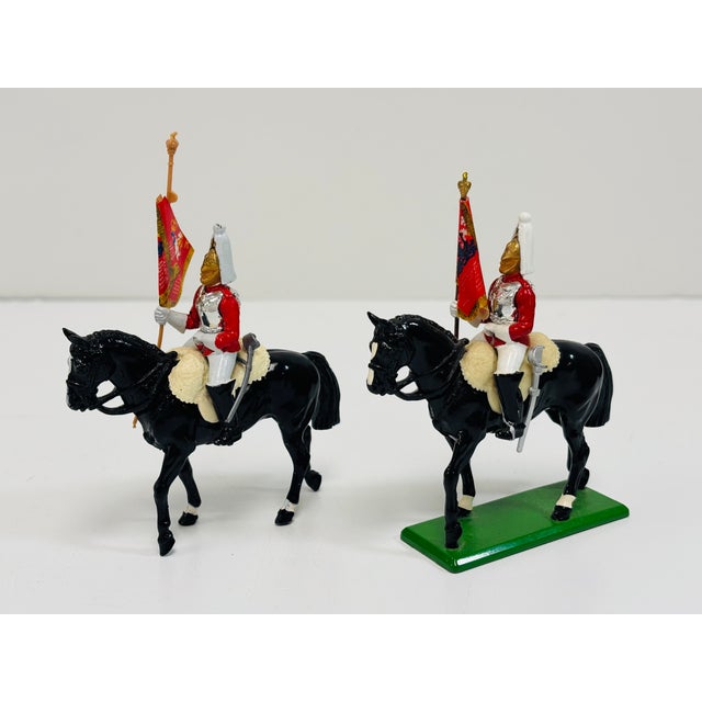 Vintage W. Britains Collection of Hollow-Cast Metal Toy Soldiers - 28 Pcs. For Sale - Image 13 of 18