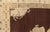 Vintage Turkish Oushak Rug, Brown Medallion With Taupe For Sale - Image 9 of 13