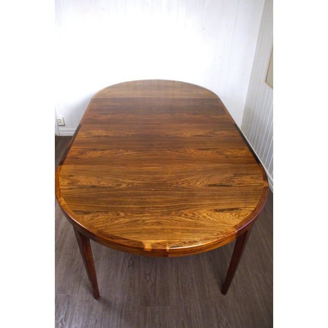Wood Danish Rosewood Extendable Dining Table by Kai Kristiansen, 1960s, Set of 3 For Sale - Image 7 of 13