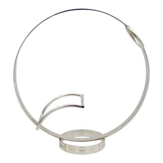 Christofle Wine Bottle Stand and Pourer Designed by Bernard Yot For Sale