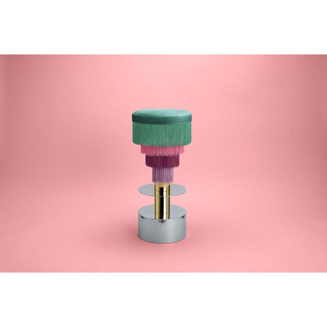 Contemporary Déjà Vu Stool by Masquespacio For Sale - Image 3 of 17