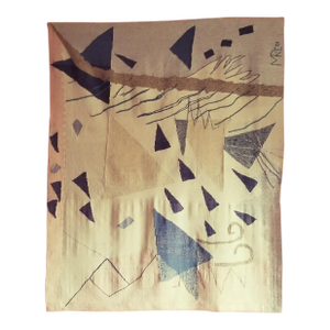 Triangle V: Law of Three Series Hand Woven Tapesty