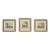 Set of 3 Josef Eidenberger Williamsburg Architectural Etchings 1977 For Sale