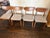 Stanley Furniture Set of Four Stanley Mid Century Modern Dining Chairs For Sale - Image 4 of 7