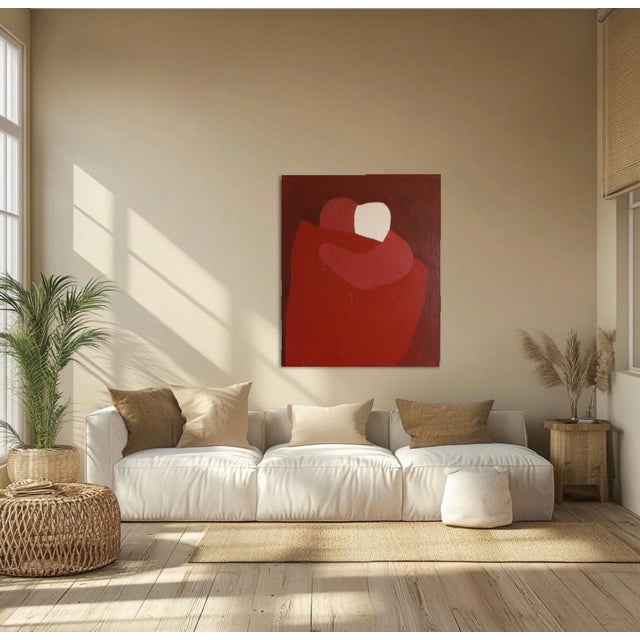 Early 21st Century Bodasca, Here with You, Acrylic on Canvas For Sale - Image 5 of 14