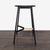 Modern Black Metal & Wood Round Stool – Minimalist Design For Sale - Image 4 of 9