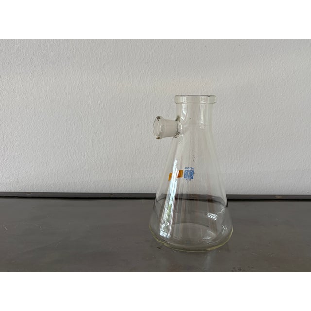 1980s Industrial Erlenmeyer Flask from Intos Pula, Yugoslavia, 1970s For Sale - Image 5 of 14