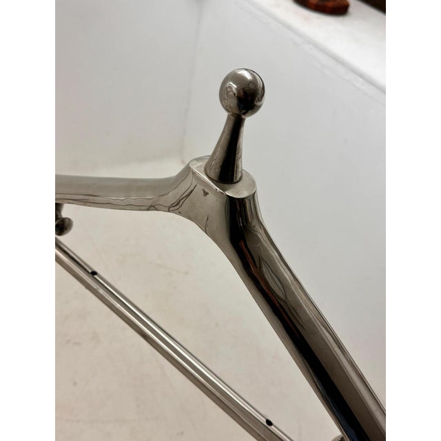 French Metal Night Valet, 1970s For Sale - Image 6 of 11