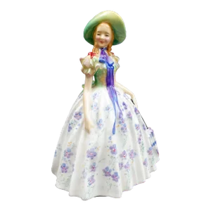 Mid 20th Century Royal Doulton England "Easter Day" Bone China Porcelain Figurine 842489