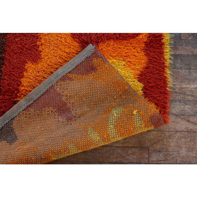 Rya Ege Danish Modern MidCentury Wool Area Rug6’x8’10" Chairish