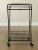 Mid-Century Modern Wrought Iron Tile Top Serving Cart, Trolly For Sale - Image 4 of 13