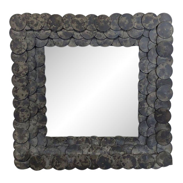 Crate & Barrel Luna Mirror For Sale