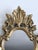 Mid-Century French Rococo Revival Brass Wall Mirror Sconce, 1950s For Sale - Image 6 of 16