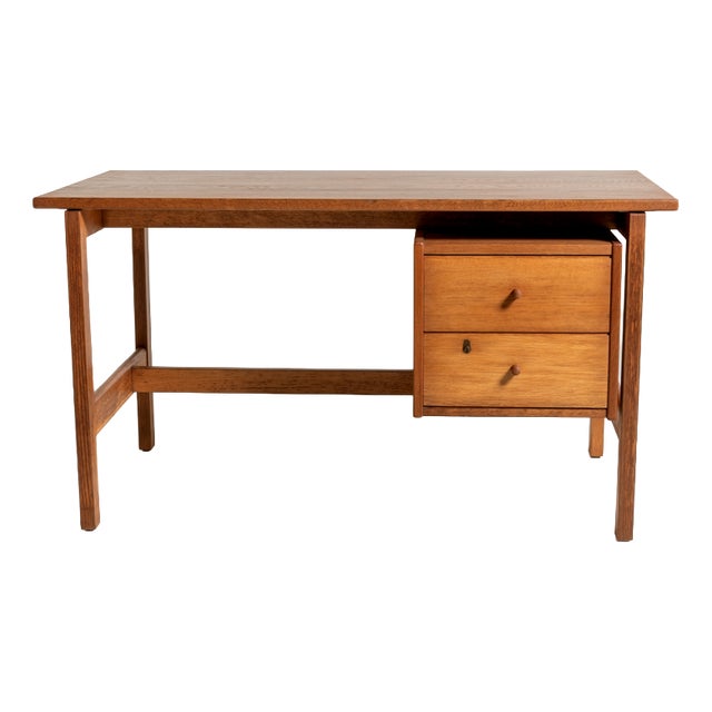 GE-125 Desk by Hans J. Wegner for Getama, 1960s For Sale