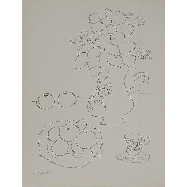 Henri Matisse, La carafe fleurie, Lithograph For Sale - Image 6 of 6