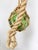 1960s Decorative Pendant with Two Glass Globes in a Fishermans Net, France, 1960s For Sale - Image 5 of 8