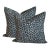 Vera // Celestial by Lauren Servati Textiles Pillows - A Pair For Sale