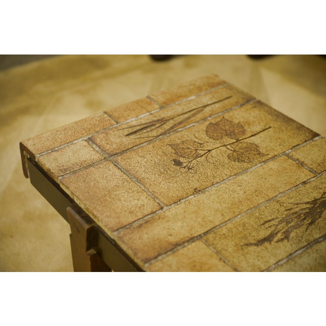 Ceramic Herbier Coffee Table by Roger Capron, 1960s For Sale - Image 10 of 11