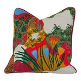 Schumacher Josef Frank "Anakreon" Down Filled Pillow For Sale