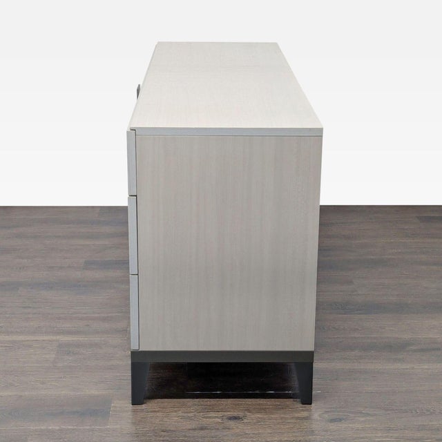 Alf + DaFre Mont Blanc Modern 3-Drawer Dresser in Light Wood Finish For Sale - Image 4 of 11