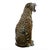 Sculpture Materials Mid 20th Century Life Size Italian Terracotta Painted Leopard For Sale - Image 7 of 11