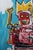 Paint Modernistic Painting After Jean-Michel Basquiat, Circa 1970 For Sale - Image 7 of 13