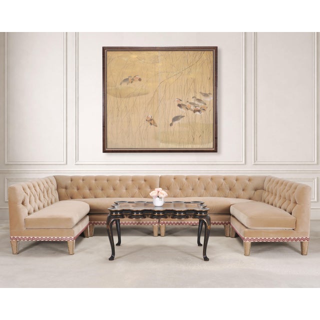 A spectacular bespoke Chinoiserie decorated coffee or cocktail table by Rose Tarlow - Melrose House, Los Angeles,...