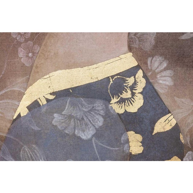 French Artist, Italian Renaissance-Style Portrait, Painted Canvas For Sale - Image 4 of 7