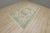 Traditional 1950s Asian Vintage Floral Desing Natural Wool Oushak Area Rug For Sale - Image 3 of 13