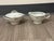1960s Noritake “Colburn” Cream & Sugar Set – White, Silver & Blue Floral, Japan For Sale - Image 10 of 12