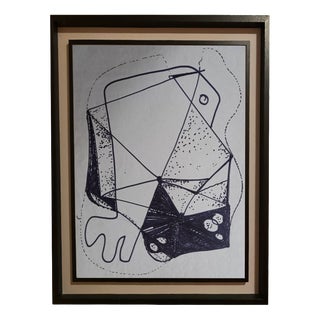 Ferdinando Meccani, Abstract Work on Paper, 1969, Paper For Sale