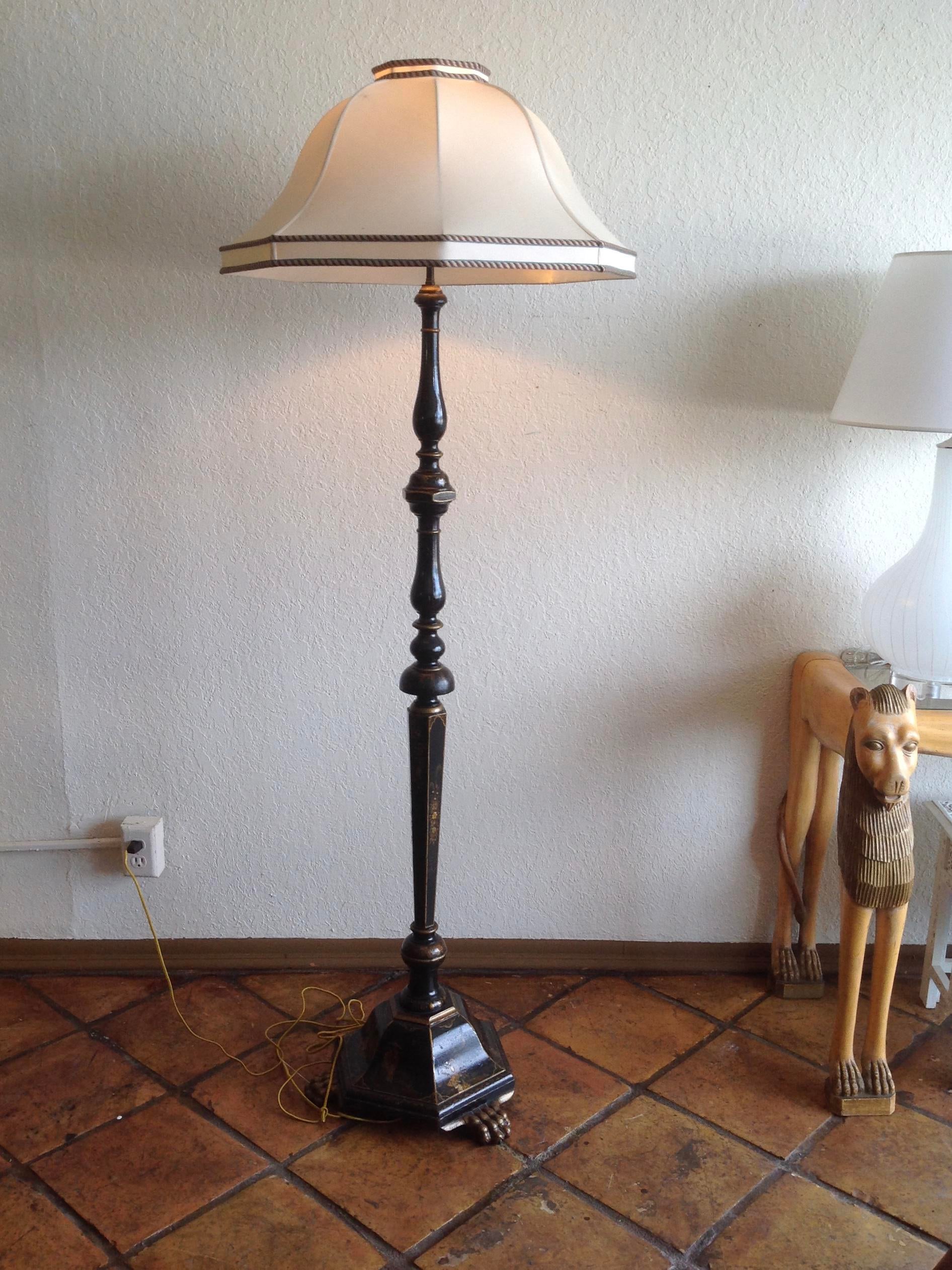 chinoiserie floor lamp