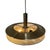 Late 20th Century Vintage Pendant Lamp with Glass Side and Bottom from Herda, 1970s For Sale - Image 5 of 11