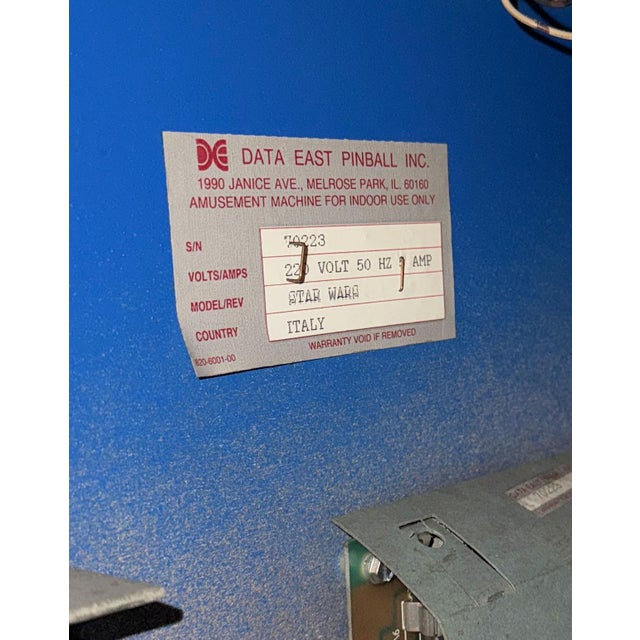 Star Wars Pinball, 1990s For Sale - Image 11 of 14