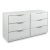 Transitional Huntington Double Dresser in White For Sale - Image 3 of 3