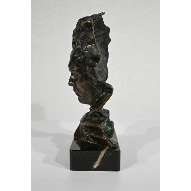 Bronze Beethoven Sculpture by P. Le Faguays, 1930s For Sale - Image 3 of 16