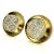 Metal Mid-Century Gilt and Glass Ceiling Lamps or Sconces from Stilux Milano, Set of 2 For Sale - Image 7 of 10