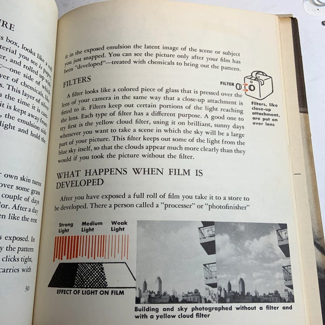 Black 1950s the First Book of Photography Book by John Hoke For Sale - Image 8 of 13