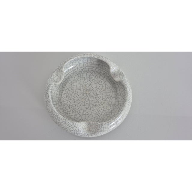 Large Craquele Ceramic Ashtray from Silberdistel, Germany, 1970s For Sale - Image 6 of 11