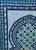 Blue / Off White / Aqua Moroccan Mosaic Tile Fountain, Tarsi3 For Sale - Image 4 of 9