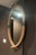 Hollywood Regency 1970s Faux Elephant Tusk and Brass Wall Mirror by Chapman For Sale - Image 3 of 7