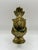 This vintage metal oil lamp appears to be a Sukunda-style ritual lamp, a form traditionally used throughout the Himalayan...