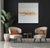 This painting, which is 100x100x4cm, is made of mica powder, which gives a royal finish and lighting on the canvas. The...